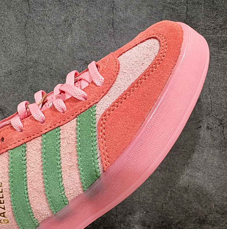 Adidas Gazelle Indoor Semi Pink Spark Preloved Scarlet