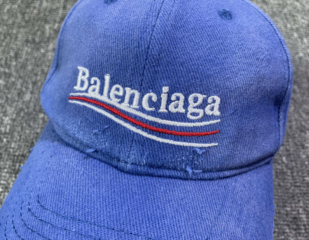 Cap Balenciaga campaign broken