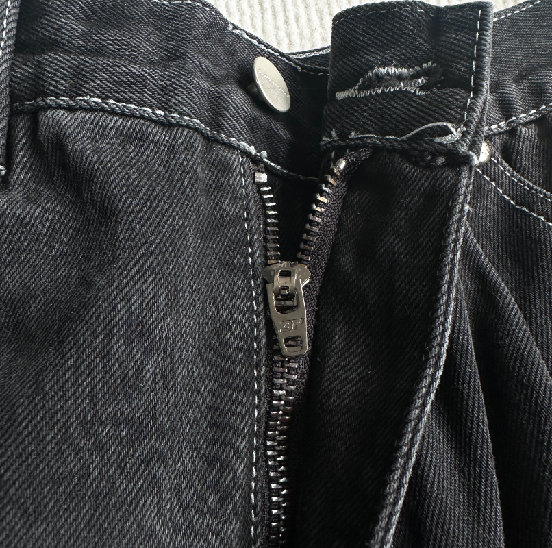 Shorts Denim Washed Black